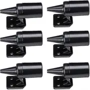 6pcs Ultrasonic Car Alert Whistle Warning Animal Repeller Alarm Black