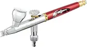 Harder & Steenbeck Airbrush – Infinity 2024 CRplus - German-Engineered Dual Action Painting Set with Gravity Feed - 0.25mm Titanium Self-Centering Nozzle Set - Mini & 2ml Paint Cups - 122231