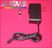 9V AC Adapter Power Supply & RF Coax TV RF for the Atari 2600 Heavy Sixer System