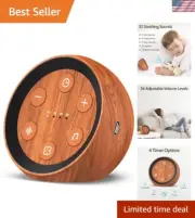 Sleep Sound Machine White Noise Pink Brown 36 Volume Levels for Baby Adults