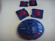 Build A Bear Workshop Helmet Blue Knee & Elbow Pads Sports Roller Derby Skate