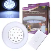 Battery Operated Wireless LED Night Light Remote Control Ceiling Light