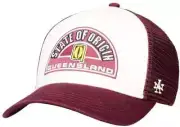 QLD Maroons 2025 Ivory/Maroon Retro Sinclair Cap