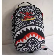 SPRAYGROUND Keith Haring collaboration Skater GuyShark Teeth backpack Brand new