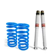 Rear Raised HD Gabriel Ultra LT Shocks + Lovells Springs for Nissan Patrol Y62
