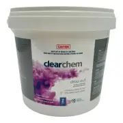 Drop Out Granular Floc ClearChem Flocculent Cloudy Water Clarifier 2kg Tub