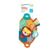 Nuby Plush Lion Teether Teething Blankie - Squeaker - Colorful - 0+ Months