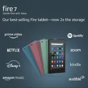 Fire 7 tablet 7" display 16 GB 2019 release