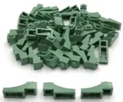 Lego 50 New Sand Green Arches 1 x 3 Inverted Pieces