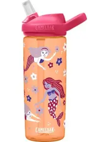 CamelBak Eddy+ 20oz Kids Water Bottle with Tritan Renew – Straw Top, Leak-Pro