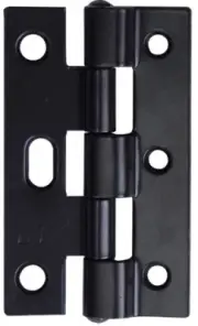 8x Whitco STEP OVER FIXED SCREEN DOOR HINGE 50x14x80mm Black *Australian Brand