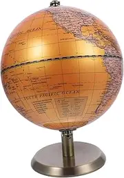 Decorative World Globe Classroom Adornment Rotation Globe Ornament for Festival