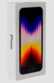 ☛Apple iPhone SE3 3rd Gen 2022 64GB Black Prepaid Smartphone Straight Talk/Total