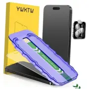 2 Pack Screen Protector for 6.9 Inch + 1 Set Camera iPhone 16 Pro Max Matte