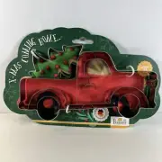 RBV Birkmann Truck With Tree Jumbo X-large Cookie Cutter Christmas 7.5x4.25x1”
