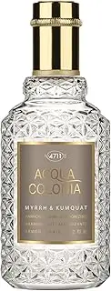 Muelhens 4711 Acqua Colonia Myrrh and Kumquat Eau De Cologne, Spicy, 50 millilitre