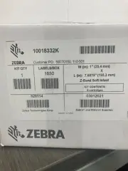 Zebra Z-Band Ultra Soft Infant Wristbands 10018332K, 6 Cartridges - 1650 Total