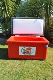 Big Red Ice Box - 85 ltr - Premium Ice Keeping Capacity - Brand New - Camping