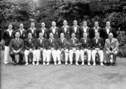 The Ashes - England V Australia Don Bradman Batting 1948 OLD CRICKET PHOTO