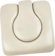 yuksok Bedside Commode Seat Cushion,Toilet Seat,Universal Soft,Replacement Portable Padded Seat Pad Cover for Chair Bedside Commodes, Light yellow