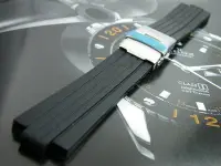 在飛比找Yahoo!奇摩拍賣優惠-錶帶屋 Oris 豪利時 TT1機械錶完全代用F1胎紋頂級矽
