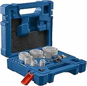 BOSCH HBT15M 15-Piece Bi-Metal T-Slot Master Hole Saw Assorted Set