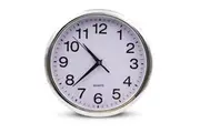 Silent Round Wall Mountable Quartz Analogue Wall Clock Home Kitchen Decor Gift