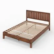 Bed Frame Single Solid Pine Wood Base - Zinus