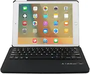 iPad Pro 9.7 inch Keyboard Case,Dingrich 360 Degree Rotating Case with Magnetic Detachable Bluetooth Keyboard for Apple iPad Pro 9.7 + Screen Protector + Stylus(Black)