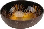 TOPBATHY Natural Coconut Shell Bowl, Storage Bowl Candy Container Nuts Holder