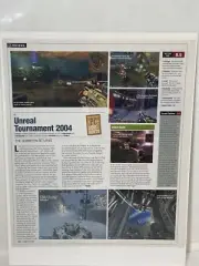 Unreal Tournament 2004 video game review magazine article print ad Ephemera