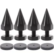 8PCS Carbon Iron M6 Thread Speaker Isolation Spike AMP Studio Monitor Stand Feet