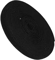 LOLIPPYY Flexible Nylon Elastic Band Hook and Loop Closure 20 Yard Tailoring Tape for Sewing Upholstery and Home Projects