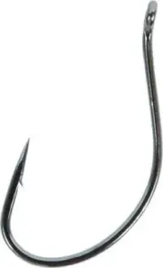 Gamakatsu Split Shot/Drop Shot Hook #2 Needle Point Ringed Eye Black 6/pk 50409