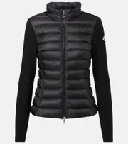 [Moncler] Moncler Logo down jacket UK 18 black
