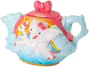 Blue Sky Clayworks Hello Kitty and Unicorn Mystical Teapot, Home & Kitchen Accessories, Ceramic, 24067