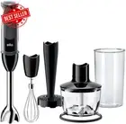 Multiquick 5 Vario Hand Blender MQ5237BK Black w/ Sauce Mixer & BPA-Free Beaker