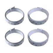 1m/2m Measuring Tape Workbench Ruler Self-Adhesive Tape Measure Double Scale