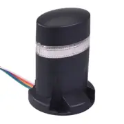 IDEC LD6A-1DQB-GC Green Clear Lens Stack Light LED Tower Direct Mount 24VAC/DC