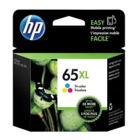 在飛比找樂天市場購物網優惠-【免運 送咖啡券】HP 65XL高容量 原廠彩色墨水匣(N9