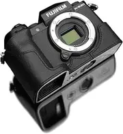 GARIZ Genuine Leather Camera Case for FUJIFILM X-S20 XS-CHXS20BK Black