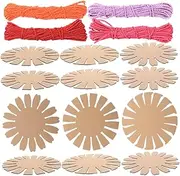 CORHAD Basket Making Materials 1 Set of Weaving Kit for Boys and Girls Toy Baskets Ropes Cards