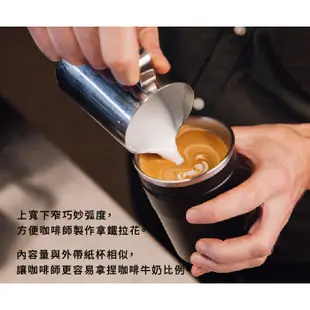 澳洲 KeepCup 雙層真空隨身杯 L (魅力黑)，454毫升的咖啡杯 環保杯外帶杯16oz，不鏽鋼杯身延續飲品溫度