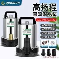 在飛比找蝦皮商城精選優惠-【限時下殺】潛水泵12V24V電瓶48V60V電瓶車抽水泵小