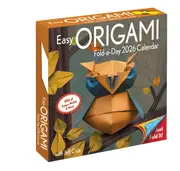 Easy Origami Fold a Day 2026 Page-A-Day Calendar