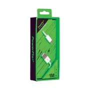 PowerFlo+ Lightning to USB A 1m Cable White
