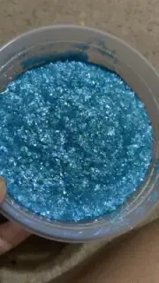 50g Bulk Bright SkyBlue W Blue Green Tone Irregular Cut Glitter Nail Art Tumbler