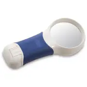 5X Coil AT Max Auto Touch LED Lighted Hand Magnifier Low Vision, 5 Power Pocket