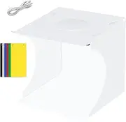 Photo Box - LED Lights Light Box Professional Foldable Lightbox,Light Box & Soft Box Professional Lightbox for Jewelry and Product Photography