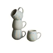 Robert Gordon Hug Me Mugs Forget Me Not Brushed (Set of 4)